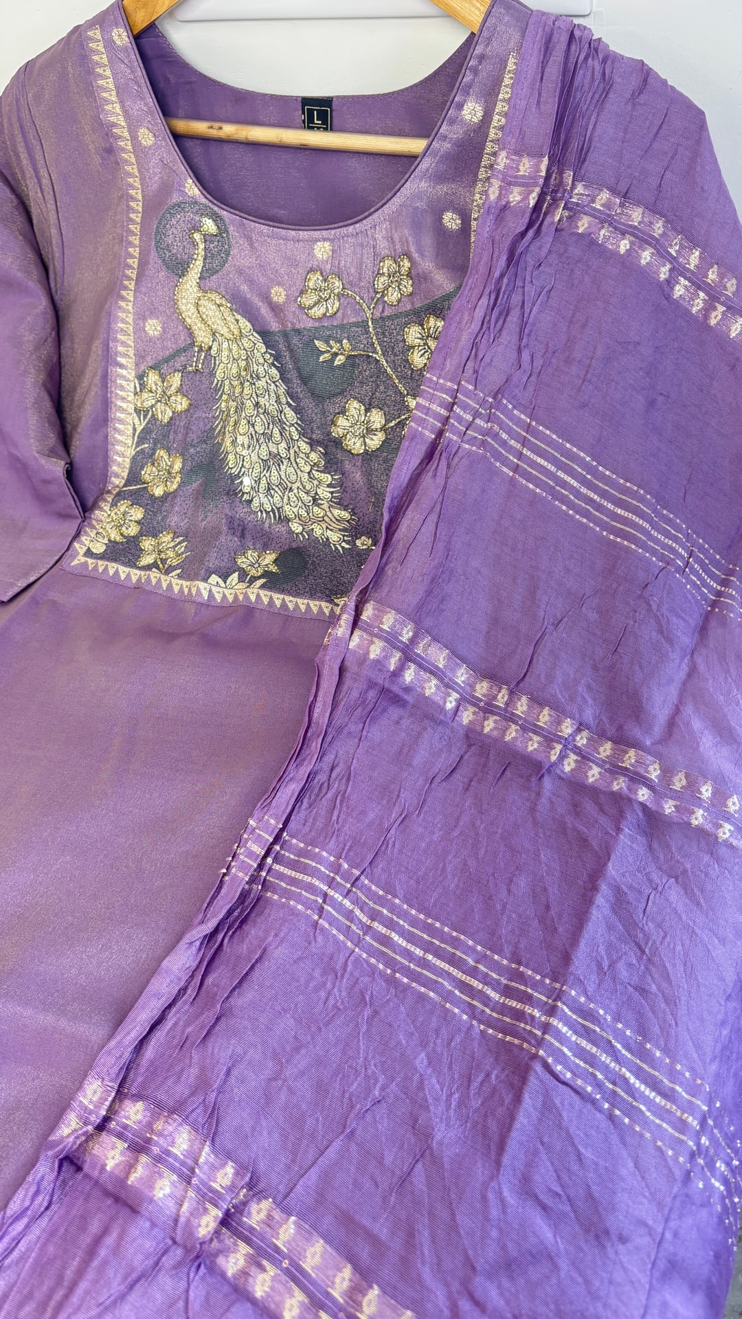 Lavender Shimmer Three Piece Set, photograph 1 of 4