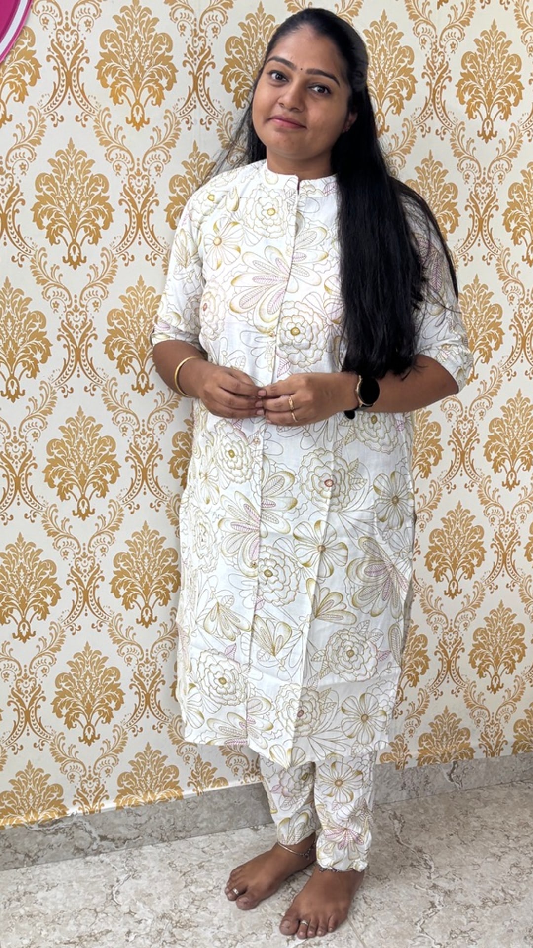 White Vertican Co-ord Set