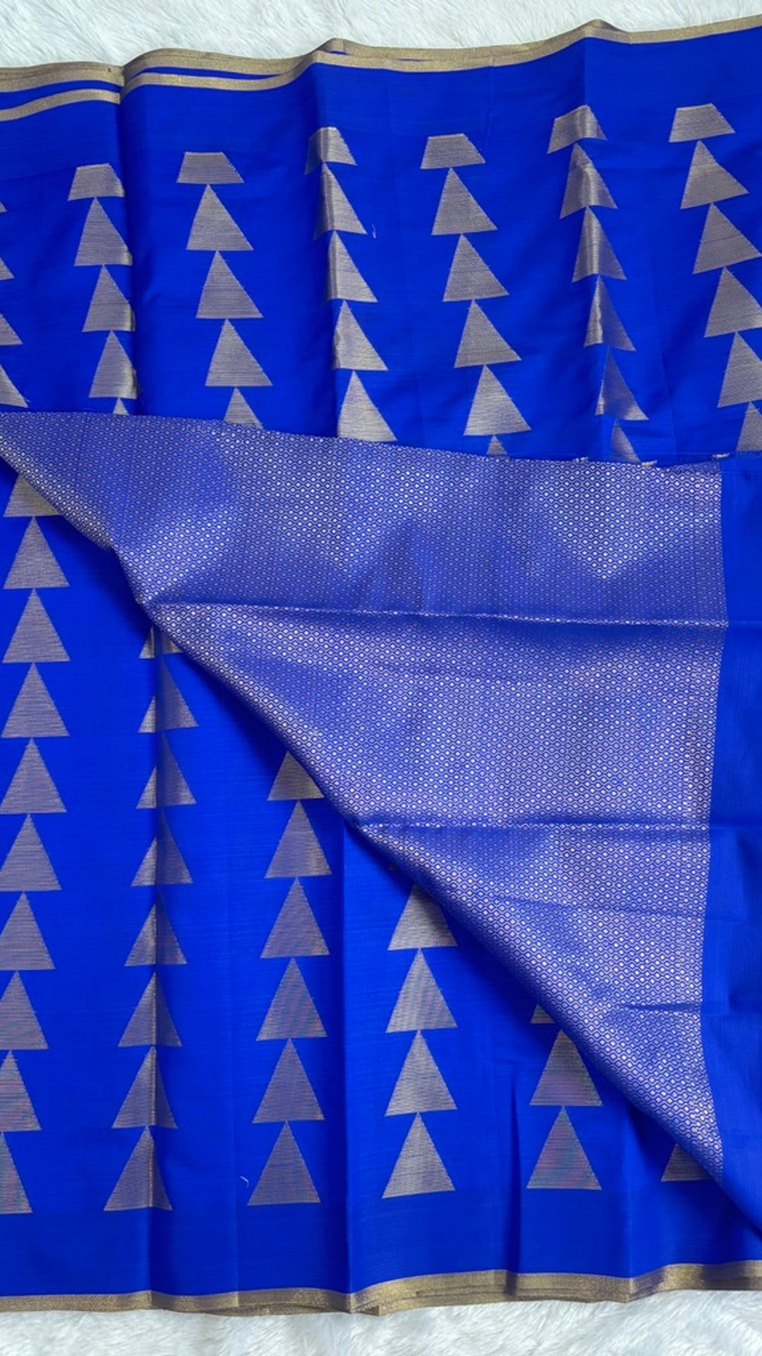 Saipallavi Inspired Saree-Katan silk, photograph 2 of 3