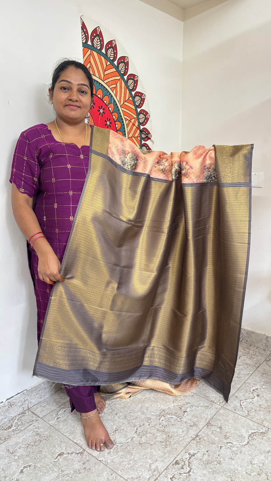 Premium Kubera Softy-PEACH SHADE, photograph 4 of 4