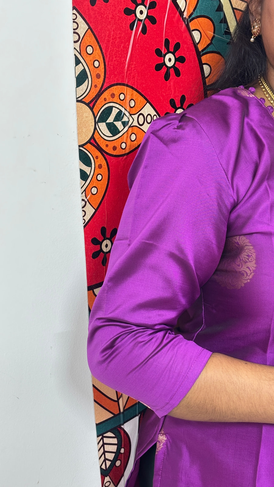 Vadamalli With Bottle Green soft silk salwar, photograph 6 of 8